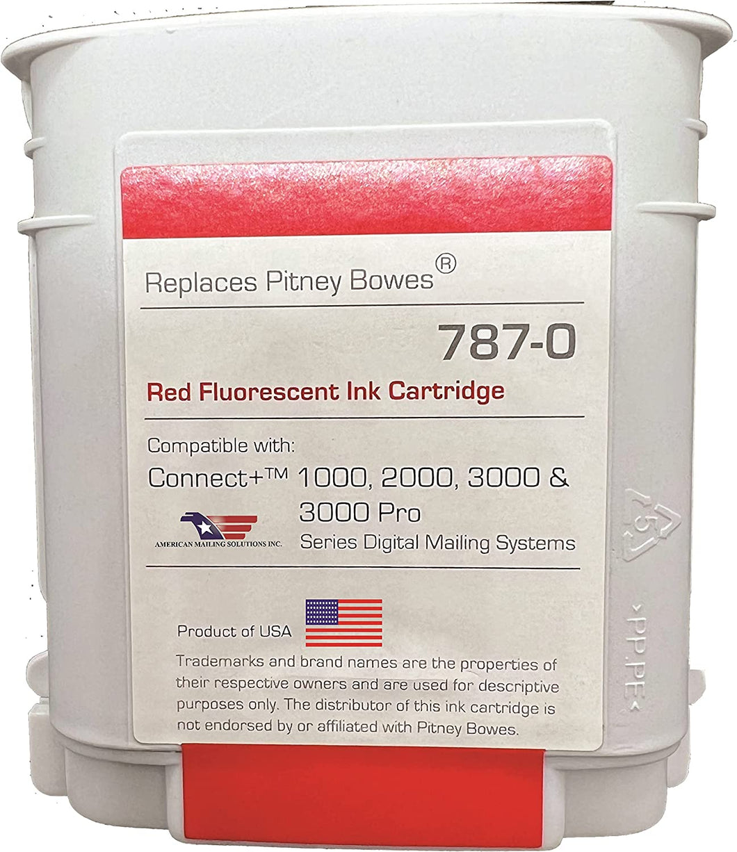 Pitney Bowes - 787-0 Red Ink Cartridge