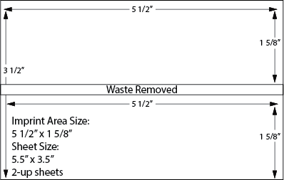 Double Sided - Postage Tape Sheets